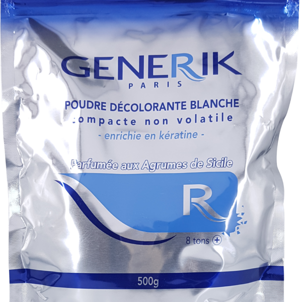 Poudre de décoloration à la kératine 500G - GENERIK